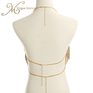 backless womens metallic top